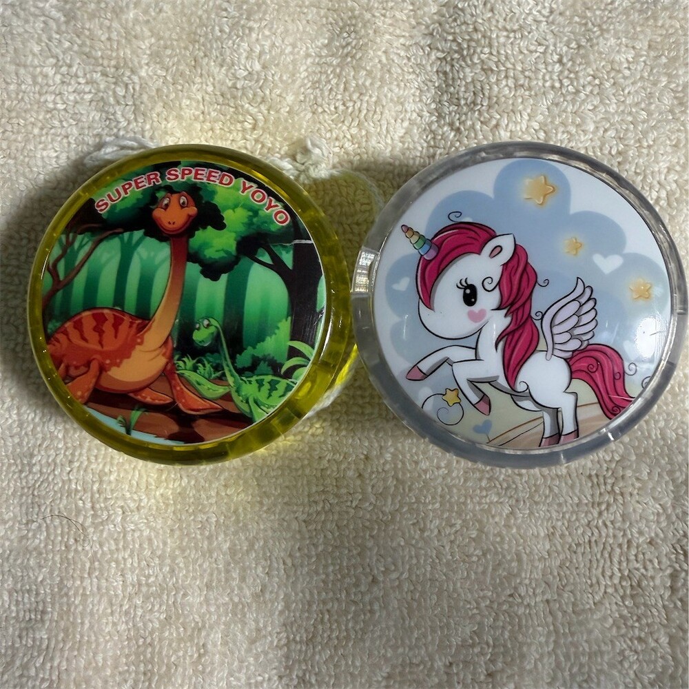 Tomboy Yo-Yo Co. 2-Pack Super Speed Yo-Yo Set Dinosaur & Unicorn